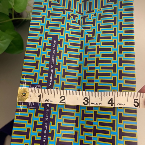 Tory Burch Empty Gift Bag 12X9X5  10.5”handle drop - Picture 8 of 8